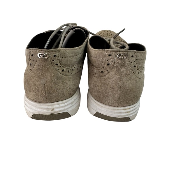 Cole Haan Men’s Grand Tour Suede Oxford Sneaker SZ 7.5M Ironstone Grey W05596 - Picture 4 of 7